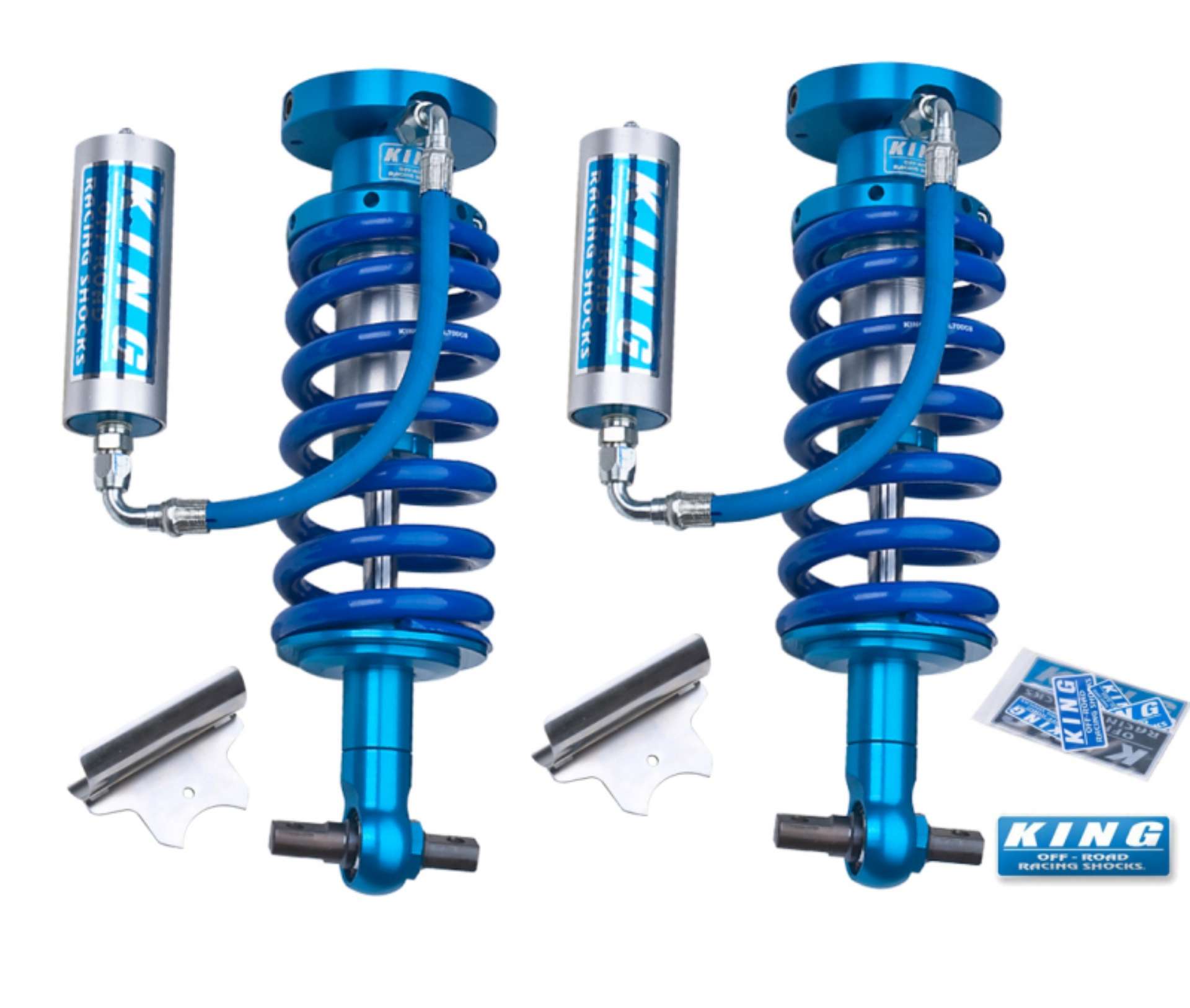 Picture of King Shocks 07-18 Chevrolet Avalanche 1500 Front 2-5 Dia Remote Reservoir Coilover Pair