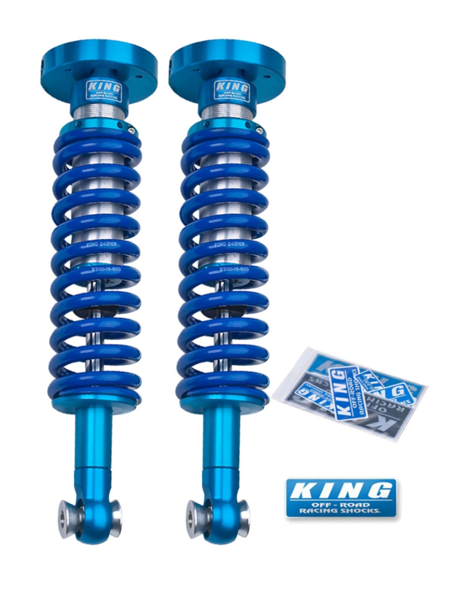 Picture of King Shocks 04-08 Ford F150 2WD Front 2-5 Dia Internal Reservoir Coilover Pair