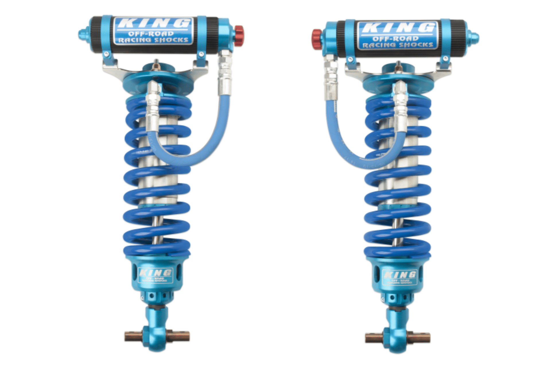 Picture of King Shocks 07-18 Chevrolet Avalanche Front Stg 3 Race Kit 3-0 Dia Remote Res Coilover w-Adj Pair