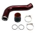 Picture of Wehrli 17-19 Chevrolet 6-6L L5P Duramax Passenger Side 3-5in Intercooler Pipe - Bengal Blue