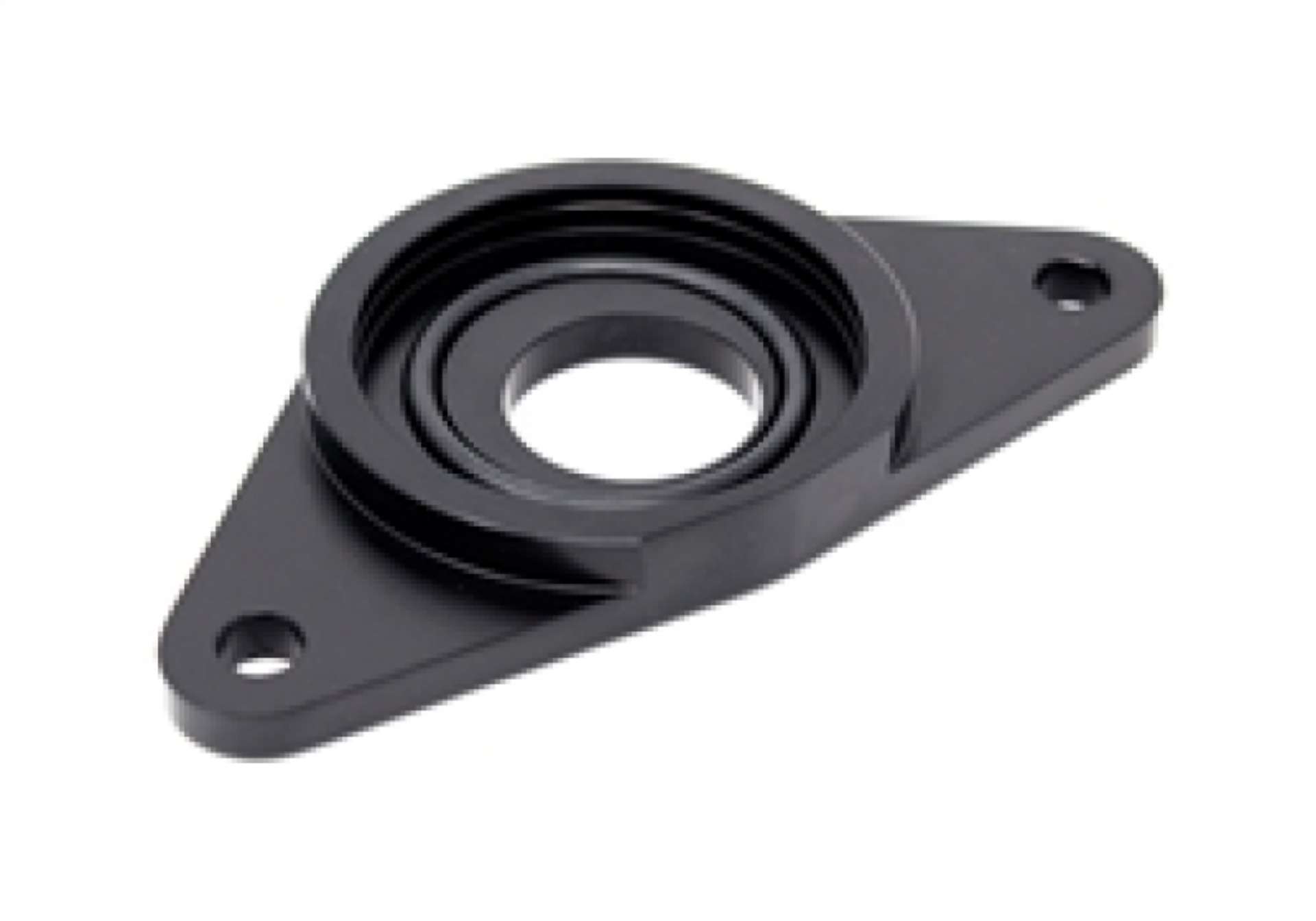 Picture of Torque Solution HKS BOV Adapter Flange: Subaru WRX - STi - Black