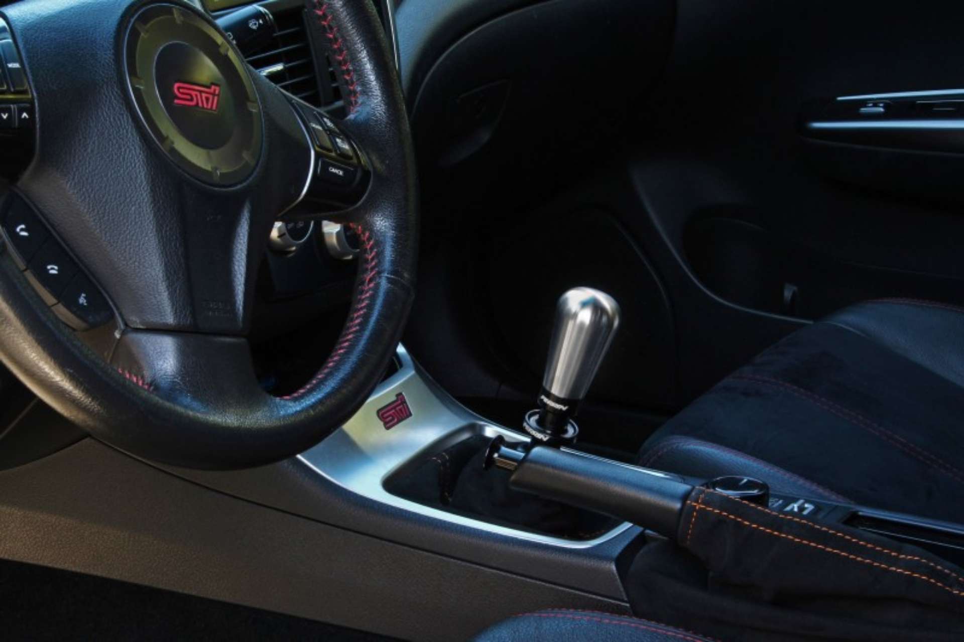 Picture of Perrin BRZ-FR-S-86 Brushed Tapered 1-8in Stainless Steel Shift Knob