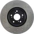 Picture of StopTech 04-08 Acura TL-TL-S Brembo Cryo Drilled Left Front Rotor