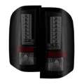 Picture of Spyder 07-13 Chevy Silverado Exc 2010 Model Verison 2 LED Tail Lights ALT-YD-CS07V2-LED-BSM