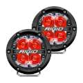 Picture of Rigid Industries 360-Series 4in LED Off-Road Spot Beam - Red Backlight Pair