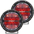 Picture of Rigid Industries 360-Series 6in LED Off-Road Drive Beam - Red Backlight Pair