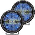 Picture of Rigid Industries 360-Series 6in LED Off-Road Drive Beam - Blue Backlight Pair