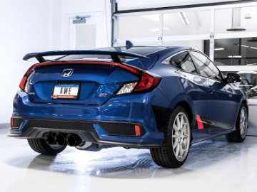 Picture of AWE Tuning 2016+ Honda Civic Si Touring Edition Exhaust w-Front Pipe & Dual Diamond Black Tips