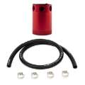 Picture of Mishimoto Compact Baffled Oil Catch Can 3-Port - Red