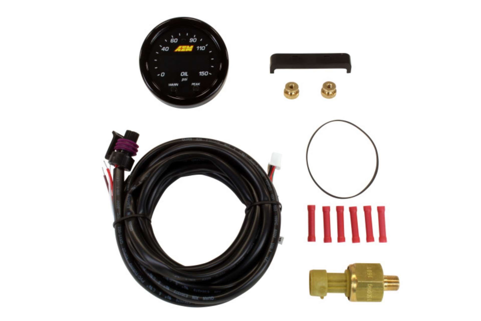 Picture of AEM X-Series 0-150 Oil Pressure Gauge Kit