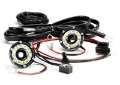 Picture of KC HiLiTES Cyclone 2in- LED Universal Under Hood Lighting Kit Incl- 2 Cyclone Lights-Switch-Wiring