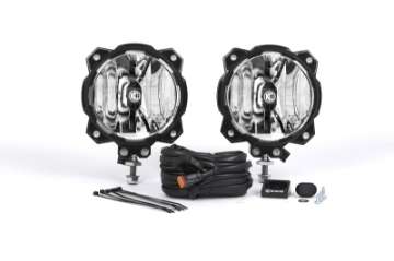 Picture of KC HiLiTES 6in- Pro6 Gravity LED Light 20w Single Mount Spot Beam Pair Pack System