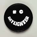 Picture of KC HiLiTES 6in- Round Hard Cover for Daylighter-SlimLite-Pro-Sport Single - Black w-White Smile