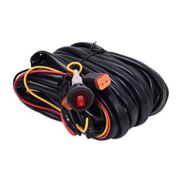 Picture of KC HiLiTES Wiring Harness for 2 Lights w-2-Pin Deutsch Connectors 110w Max Total