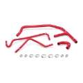 Picture of Mishimoto 15+ Ford Mustang EcoBoost Red Silicone Ancillary Hose Kit