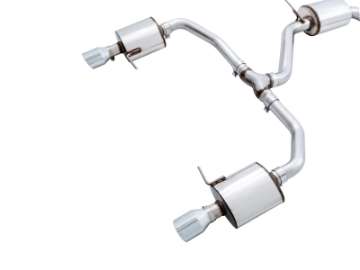 Picture of AWE Tuning 18-21 Volkswagen Jetta GLI Mk7 Touring Exhaust - Chrome Silver Tips Fits High-Flow DP