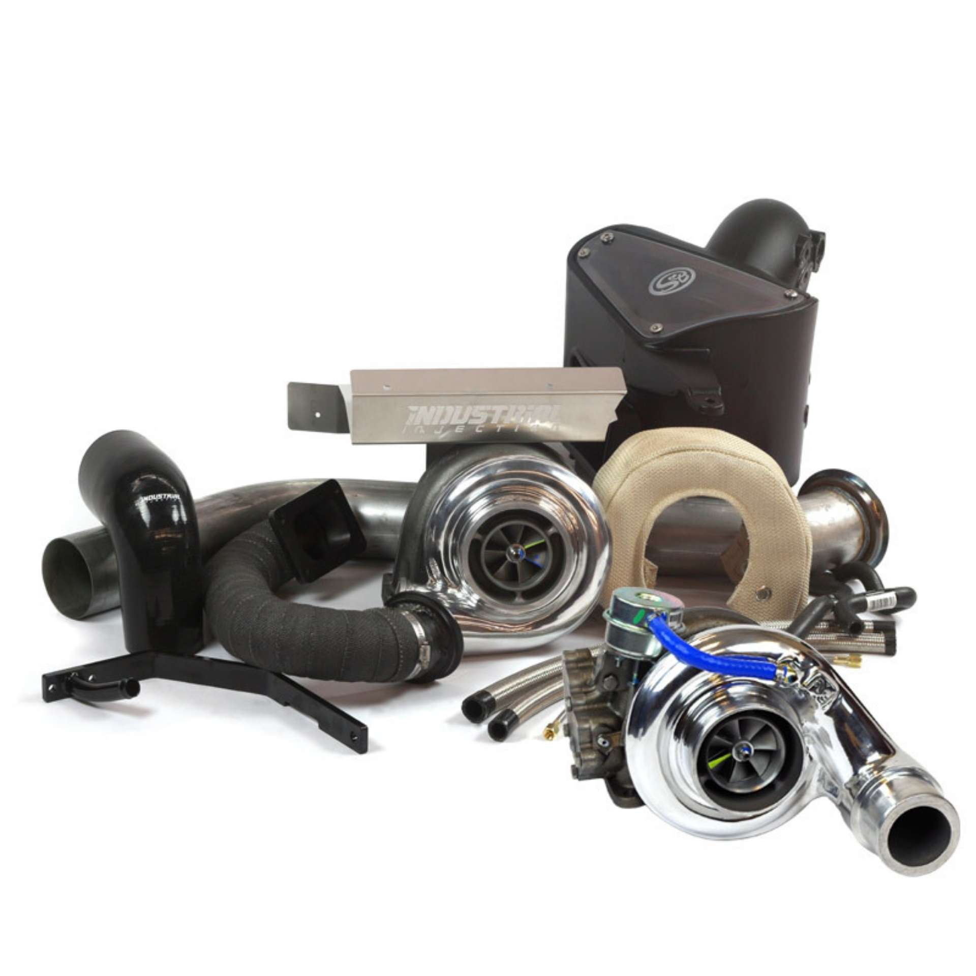 Picture of Industrial Injection 03-07-5 Dodge Compound Kit w- Silver Bullet and BW S480 - Spec Year and Trans