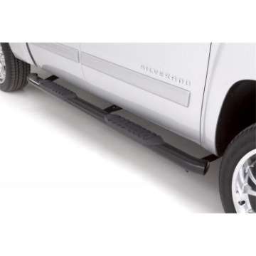 Picture of Lund 2019 Ford Ranger 5in- Oval Curved Steel Nerf Bars - Black