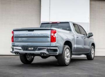 Picture of Borla 2019 Chevrolet Silverado 1500 6-2 w- 147in WB 2-75in S-Type Catback Exhaust - Quad Square Tips