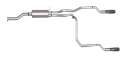 Picture of Gibson 98-99 Chevrolet S10 Base 4-3L 1-75in Cat-Back Dual Split Exhaust - Aluminized