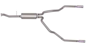 Picture of Gibson 99-05 Chevrolet Silverado 1500 Base 4-3L 2-5in Cat-Back Dual Split Exhaust - Aluminized