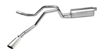 Picture of Gibson 02-05 Chevrolet Avalanche 1500 Base 5-3L 2-25in Cat-Back Dual Extreme Exhaust - Aluminized