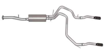 Picture of Gibson 07-12 Chevrolet Avalanche LS 5-3L 2-25in Cat-Back Dual Split Exhaust - Aluminized