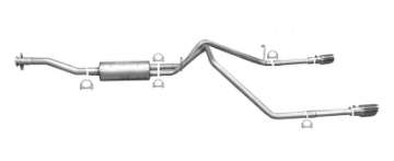 Picture of Gibson 15-22 Chevrolet Colorado LT 2-5L 2-25in Cat-Back Dual Split Exhaust - Aluminized