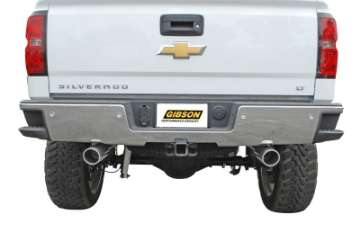 Picture of Gibson 15-18 Chevrolet Silverado 1500 LS 5-3L 3in-2-25in Cat-Back Dual Split Exhaust - Aluminized