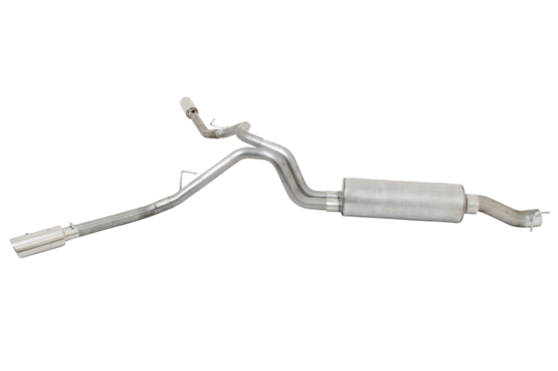 Picture of Gibson 14-17 Ram 2500 Big Horn 6-4L 2-5in Cat-Back Dual Extreme Exhaust - Aluminized