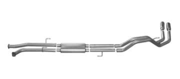 Picture of Gibson 10-19 Toyota Tundra SR5 4-6L 2-5in Cat-Back Dual Sport Exhaust - Aluminized