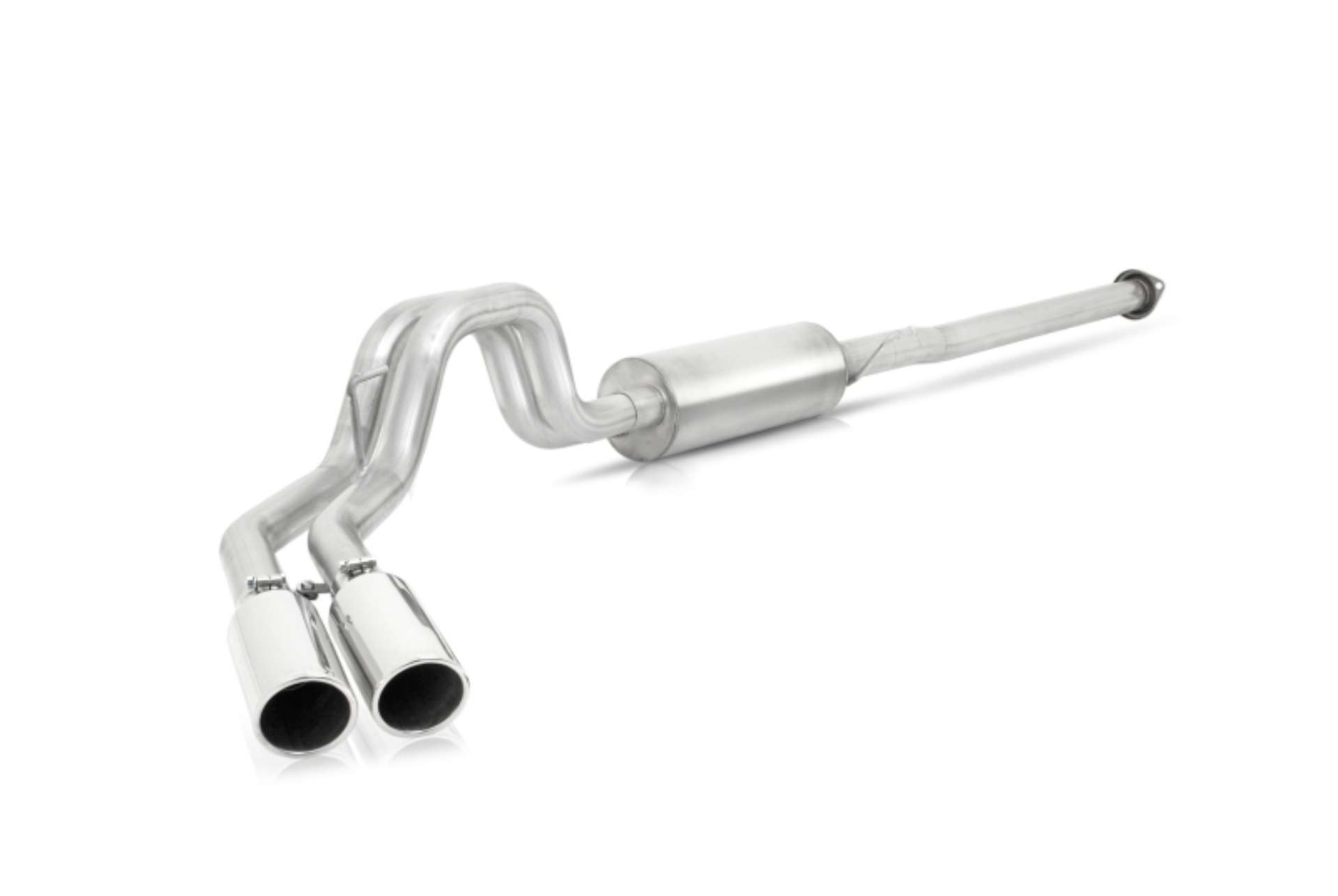 Picture of Gibson 15-19 Ford F-150 King Ranch 5-0L 3in-2-5in Cat-Back Dual Sport Exhaust - Aluminized