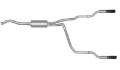 Picture of Gibson 01-05 Ford Ranger XL 2-3L 1-75in Cat-Back Dual Split Exhaust - Aluminized