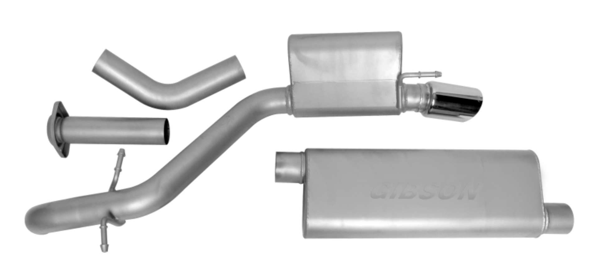 Picture of Gibson 05-10 Jeep Grand Cherokee Limited 5-7L 3in Cat-Back Single Exhaust - Aluminized