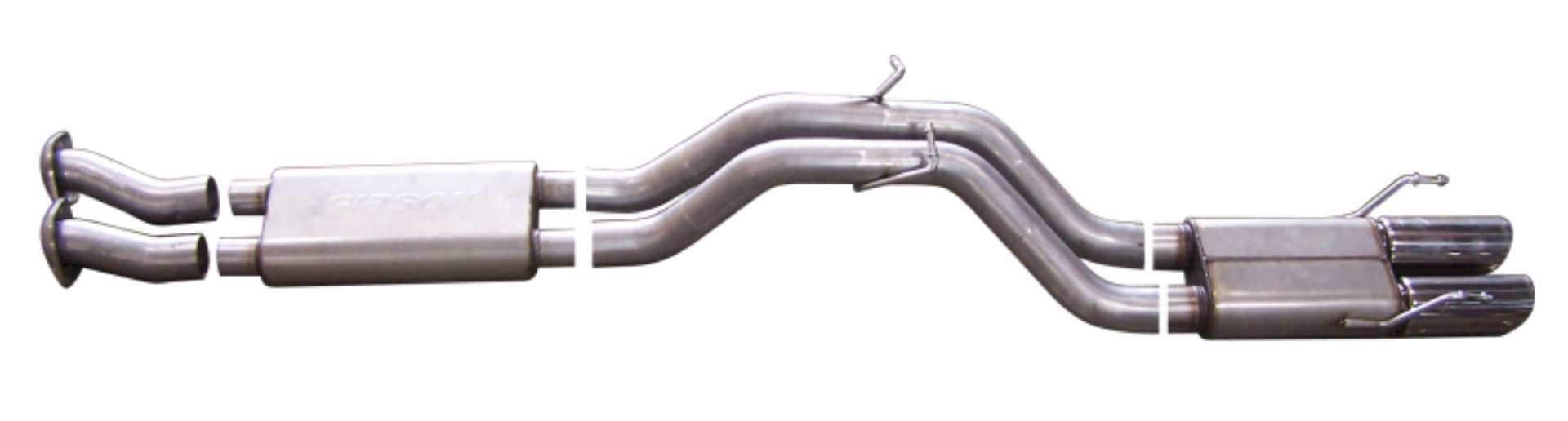 Picture of Gibson 06-10 Jeep Grand Cherokee SRT8 6-1L 3in Cat-Back Dual Exhaust - Aluminized