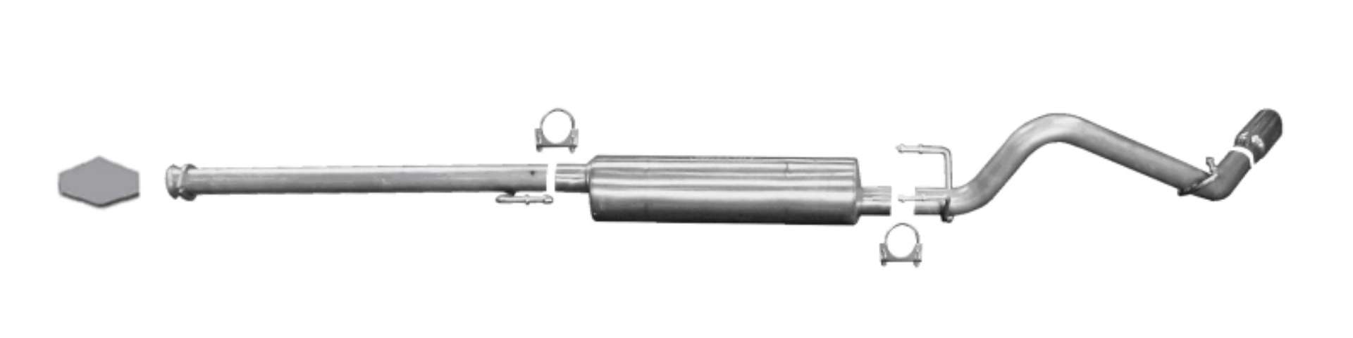 Picture of Gibson 05-13 Toyota Tacoma Base 4-0L 2-5in Cat-Back Single Exhaust - Aluminized