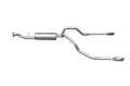 Picture of Gibson 99-05 Chevrolet Silverado 1500 Base 4-3L 2-5in Cat-Back Dual Split Exhaust - Stainless