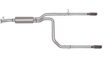 Picture of Gibson 00-05 Chevrolet Astro Base 4-3L 2-5in Cat-Back Dual Split Exhaust - Stainless