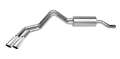 Picture of Gibson 10-13 Chevrolet Silverado 1500 LS 4-8L 2-25in Cat-Back Dual Sport Exhaust - Stainless