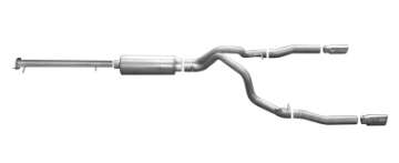 Picture of Gibson 15-19 GMC Sierra 2500 HD Base 6-0L 3in Cat-Back Dual Split Exhaust - Stainless