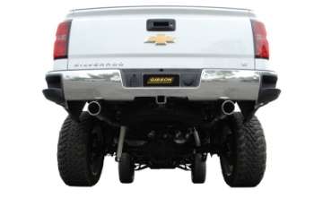 Picture of Gibson 14-18 Chevrolet Silverado 1500 LTZ 6-2L 3-5in-2-25in Cat-Back Dual Split Exhaust - Stainless