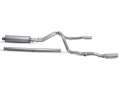 Picture of Gibson 19-22 GMC Sierra 1500 Denali 5-3L 3in-2-5in Cat-Back Dual Split Exhaust - Stainless