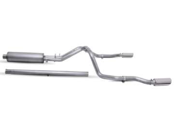 Picture of Gibson 19-22 GMC Sierra 1500 Denali 5-3L 3in-2-5in Cat-Back Dual Split Exhaust - Stainless