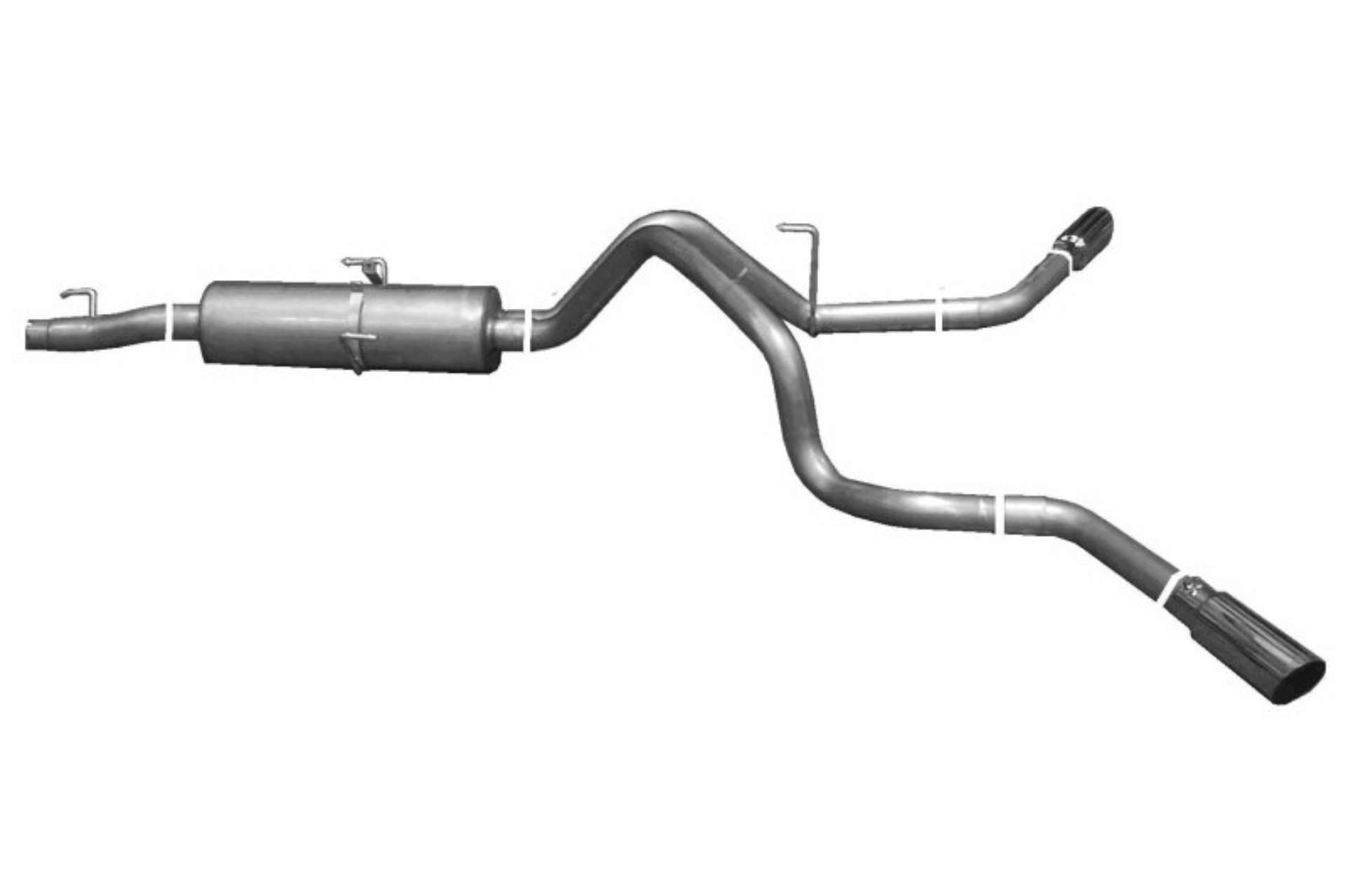 Picture of Gibson 02-05 Dodge Ram 1500 SLT 4-7L 2-5in Cat-Back Dual Extreme Exhaust - Stainless