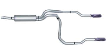 Picture of Gibson 02-03 Dodge Dakota SLT 3-9L 2-5in Cat-Back Dual Split Exhaust - Stainless