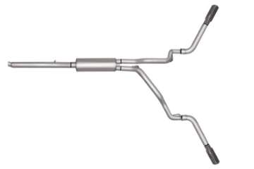 Picture of Gibson 05-07 Dodge Dakota Laramie 3-7L 2-5in Cat-Back Dual Extreme Exhaust - Stainless