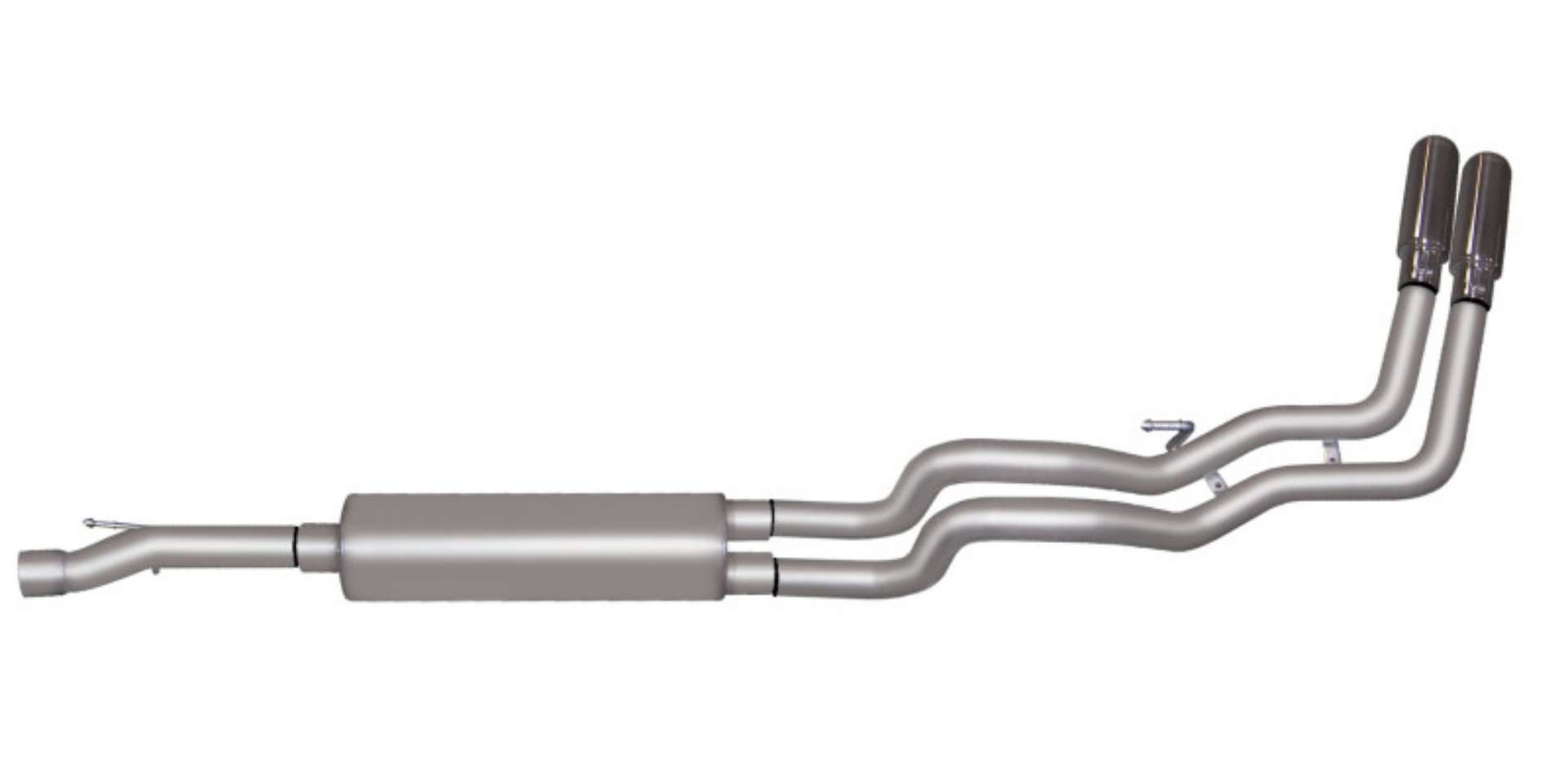 Picture of Gibson 06-07 Dodge Ram 1500 Laramie 5-7L 2-5in Cat-Back Dual Sport Exhaust - Stainless