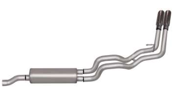 Picture of Gibson 2008 Dodge Ram 1500 SLT 4-7L 2-5in Cat-Back Dual Sport Exhaust - Stainless