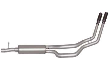 Picture of Gibson 11-16 Ford F-250 Super Duty Lariat 6-2L 2-5in Cat-Back Dual Sport Exhaust - Stainless