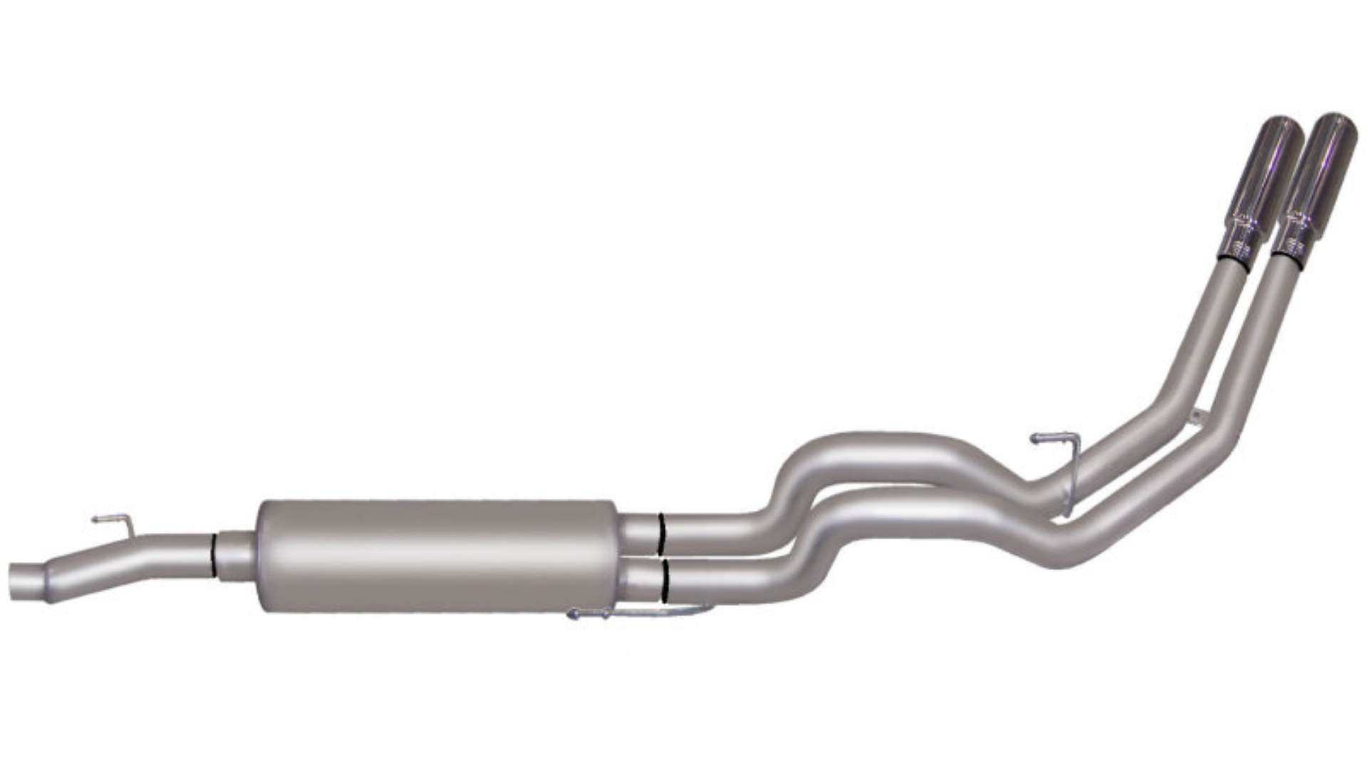 Picture of Gibson 11-13 Ford F-150 FX2 5-0L 3in-2-5in Cat-Back Dual Sport Exhaust - Stainless